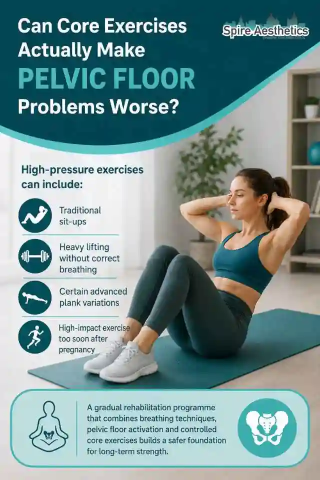 Can Strengthening Your Core Alone Actually Make Pelvic Floor Problems Worse Marlborough?